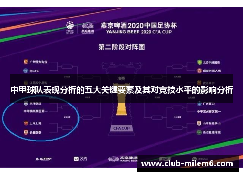 中甲球队表现分析的五大关键要素及其对竞技水平的影响分析